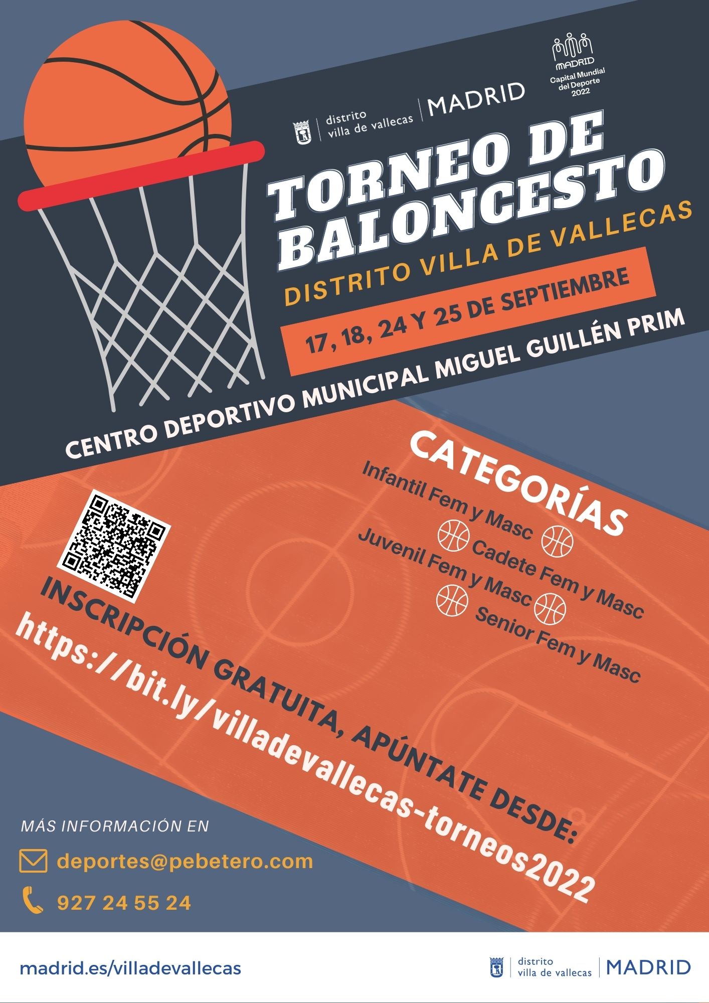 Torneo de Baloncesto - Villa de Vallecas